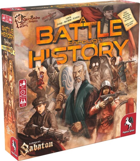 Pegasus Battle Through History Brettspill Engelsk 14+ År