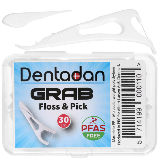 Dentadan GRAB FlossPicks 30 stk. Dentadan GRAB FlossPicks 30 stk.