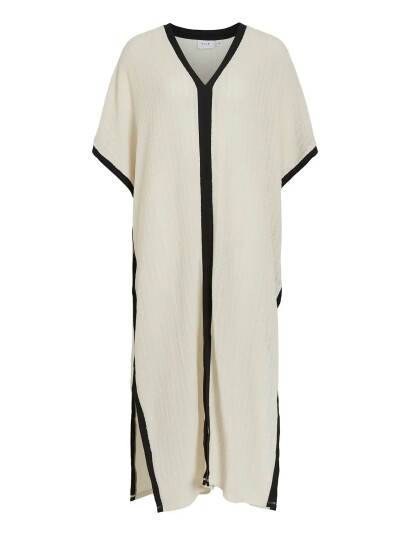 Vila Vifabena V Neck Kimono/Ef   Black   ONE SIZE
