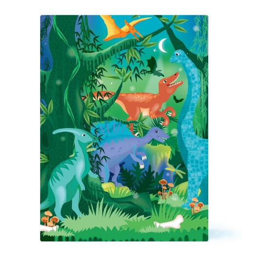 BOX CANDIY Watercolor Art Totally Dinosaurs BC-1929