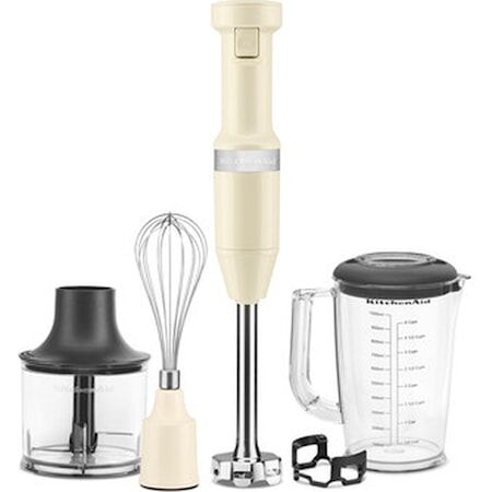 KitchenAid Stavmikser 180 W med Tilbehør Beige 5KHBV83EAC KitchenAid Stavmikser 180 W med Tilbehør Beige 5KHBV83EAC