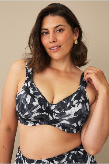 Ellos Plus collection Bikini BH med bøyler Svart