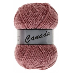 Lammy Canada Garn Unicolor 730 Mørk Gammelrosa