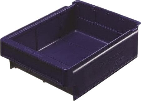 Schoeller Allibert ARCA 9103 Lagerboks blå 300x230x100 mm, Garasjeinnredning & oppbevaring