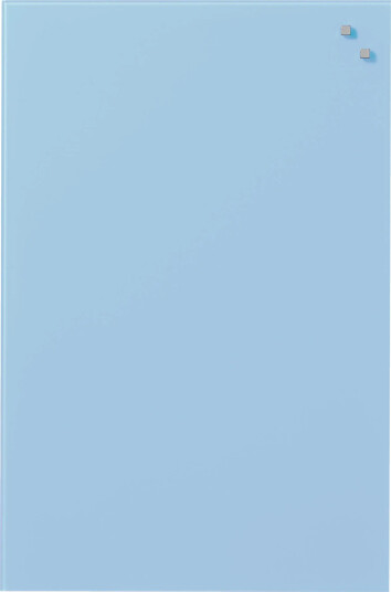Magnetisk Glastavle 40 X 60 Cm Lyseblå