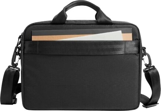 TOMTOC Navigator A33 skulderveske for bærbar PC 16" svart