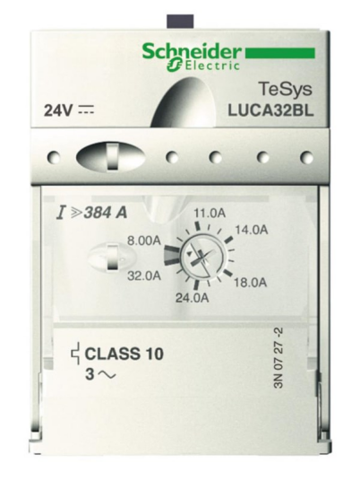 Schneider Electric Tesys u standard control unit luca - class 10 - 3...12 a - 24 v dc (3389110363845)