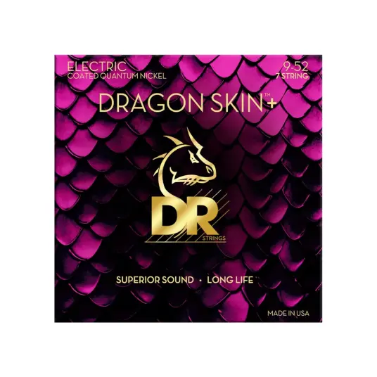 DR Strings Dragon Skin+ DEQ-9 Coated