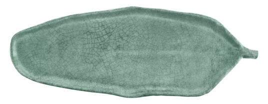 VEGA Fat Tuska; 64.5x24x2.5 cm LxBxH; Grønn/Grå; Bladformet; 3 Stykk / Forpakning