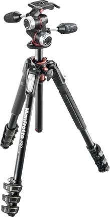 Manfrotto 190Xpro4 - Tripod - Med Manfrotto X Pro 3-Way Head