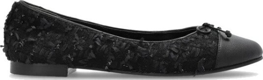 Tory Burch Cap Toe Ballet Black 39.5 Tory Burch Cap Toe Ballet Black 39.5