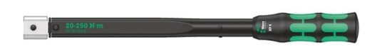 Wera Click-Torque Xp 4, Skrallenøkkel, Nm, Mekanisk, 20 - 250 Nm, Sort, Grønn, 45,7 Cm