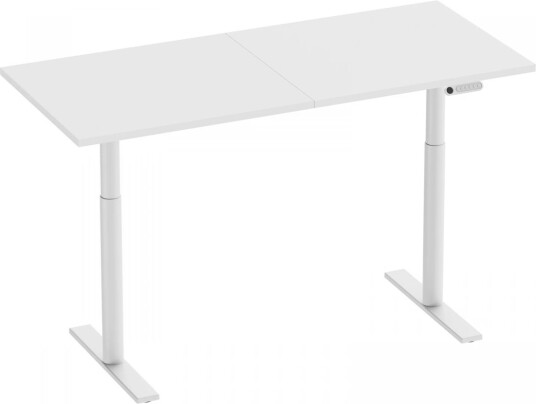 Maxmount Premium Skrivebord Hev Og Senkbart 1600x700mm Elektrisk - Hvit