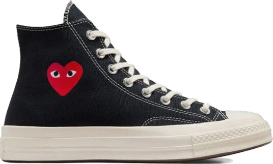Comme des Garçons Play Herre Sko Svart 39 1/2 EU, Comme des Garçons Play Herre Sko Svart 39 1/2 EU,