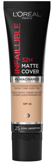 L'Oréal Paris Infaillible Matte Cover 24h 25 Rose Ivory