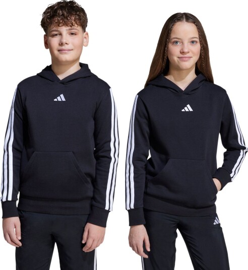 adidas Sportswear J 3S Fl Hd 225 - Black - 128