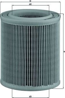 Luftfilter MAHLE ORIGINAL LX 329 Luftfilter MAHLE ORIGINAL LX 329