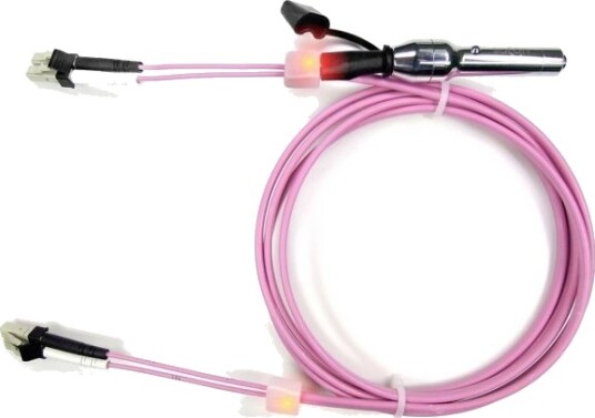 Easylan - Koblingskabel - Lc Multimodus (Hann) Til Lc Multimodus (Hann) - 7.5 M - 7.5 M - Fiberoptisk - Dupleks - 50 / 125 Mikroner - Om4 - Røsslyngfiolett, Ral 4003