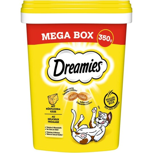 Dreamies Megaboks Ost (350 G) Dreamies Megaboks Ost (350 G)