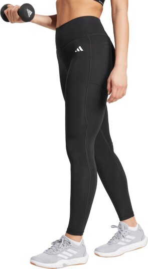 adidas Optime Essentials Stash Pocket Full-Length Tights treningstights dame BLACK