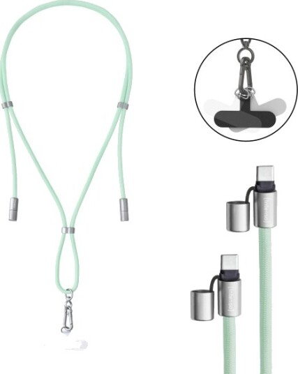 Intenso Mobilkjede Som Lade+ Datakabel Usb-C Opp Til 1,65 M Grønn 1,65 M Usb C Usb C Grøn