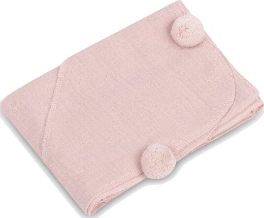 Badehåndkle Sensillo EG-0202 med hette 100% myk bomullsmusselin 75 x 75 cm