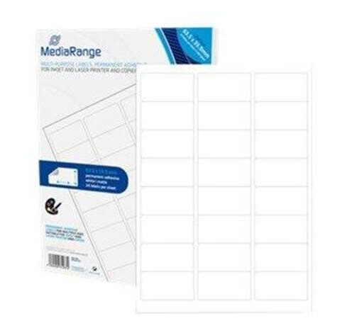 MediaRange MRINK150 - multi-purpose labels - 1200 label(s) - 63.5 x 33.9 mm