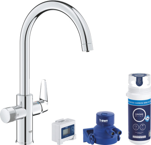 Grohe Blue Pure Startcurve Togrepskran 233 mm Tut 1 Håndtak / C-Tut