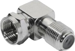Wisi Koaksialadapter F-Type Han/Hun 90° DV 53