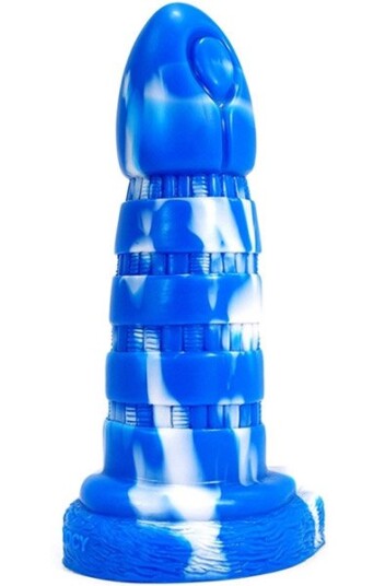 Oblink Dildo Blue-White 21 cm