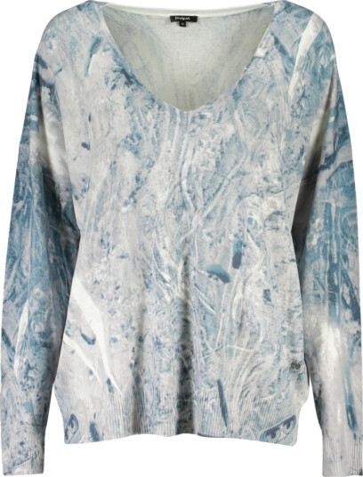 Desigual Dame Strikkevarer Blå XS,