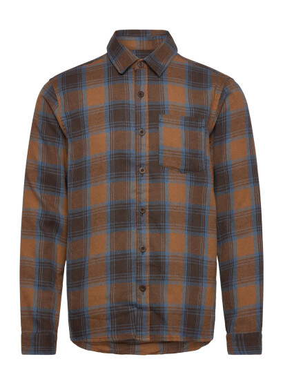 Revolution Loose Shirt - Brown - S