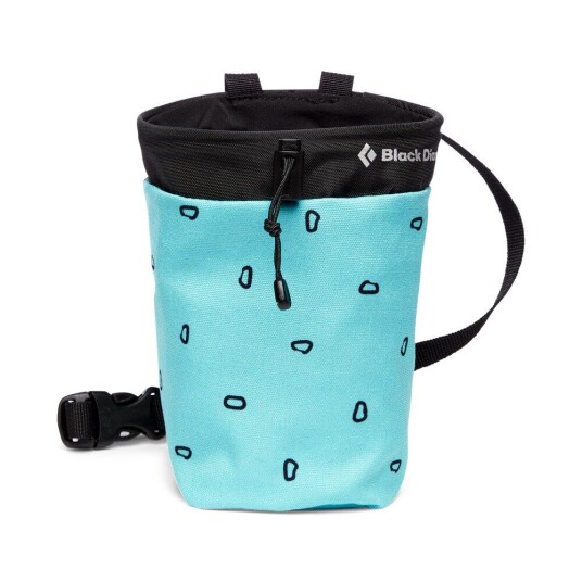 Black Diamond Gym Chalk Bag biner print Black Diamond Gym Chalk Bag biner print