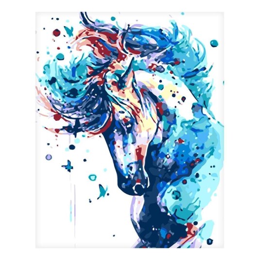 Lerretsposter, Hest - 60 x 75 cm
