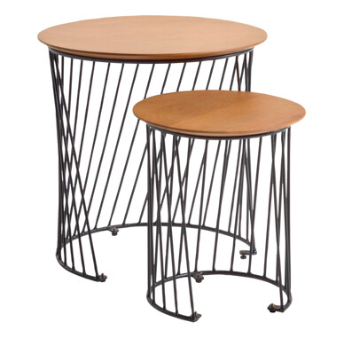 Kave Home 2 sidebord Leska 1599107-01-0 1599011-01-0