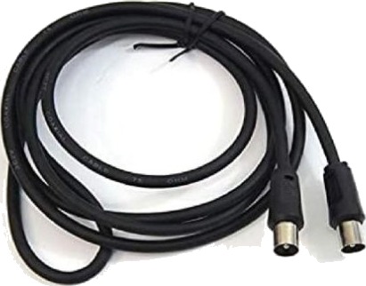Kabel Antena Pepegreen Negro 1,8M M/M