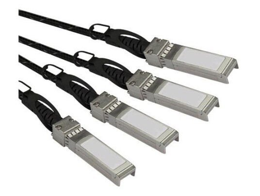 Cisco QSFP-4SFP10G-CU5M Compatible QSFP+ Breakout Cable - 5 m - direct attach cable - 5 m - black