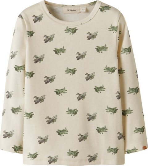 Lil'Atelier Genser Layo Coconut Milk Airplane