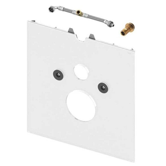 Tece Tecelux Wc Terminal Nedre Glassplate Hvit / V&B Viclean u Dusj Tece Tecelux Wc Terminal Nedre Glassplate Hvit / V&B Viclean u Dusj