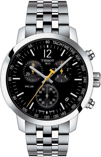 Tissot PRC 200 Chronograph T1144171105700 - Herre - 43 mm - Analog - Kvarts urverk - Safirglass Tissot PRC 200 Chronograph T1144171105700 - Herre - 43 mm - Analog - Kvarts urverk - Safirglass