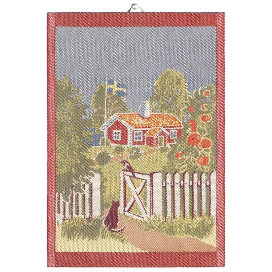 Ekelund Linneväveri Mitt Sverige kjøkkenhåndkle 35x50 cm Multi Ekelund Linneväveri Mitt Sverige kjøkkenhåndkle 35x50 cm Multi