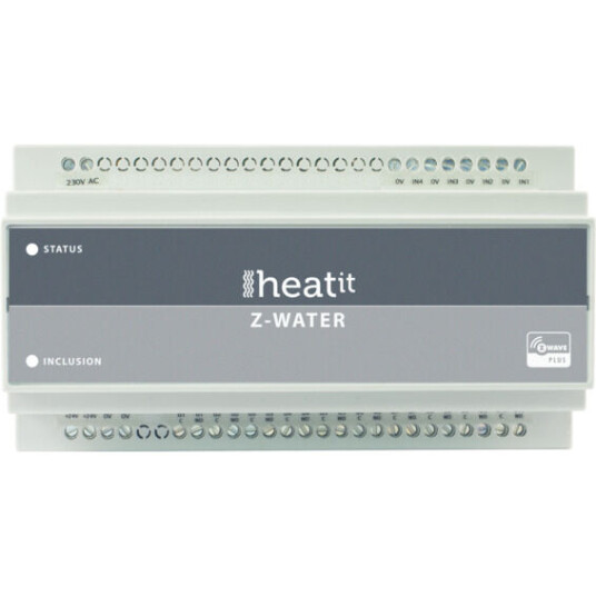 Heatit - Z-Wave - Z-Water Styring vannbåren gulvvarme - 4512475 Heatit - Z-Wave - Z-Water Styring vannbåren gulvvarme - 4512475