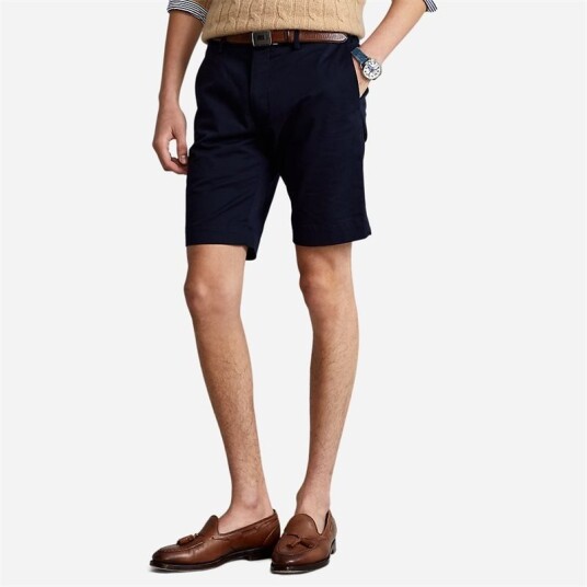 Ralph Lauren Stretch Slim Fit Chino Short - Aviator Navy Blå 32
