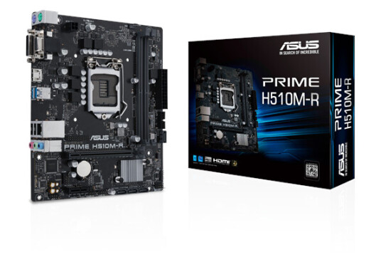 ASUS PRIME H510M-R Hovedkort - Intel H510 - Intel LGA1200 socket - DDR4 RAM - Micro-ATX ASUS PRIME H510M-R Hovedkort - Intel H510 - Intel LGA1200 socket - DDR4 RAM - Micro-ATX