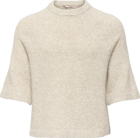 Kids Only Pullover kogEdena Life 4/5 Sleeve O neck Knt Grå