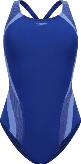 Speedo Quantum Rib Splice Swimsuit Navy 42 Speedo Quantum Rib Splice Swimsuit Navy 42