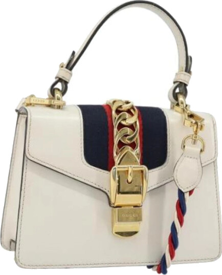 Gucci Vintage Dame Hvit Gucci Vintage Dame Hvit
