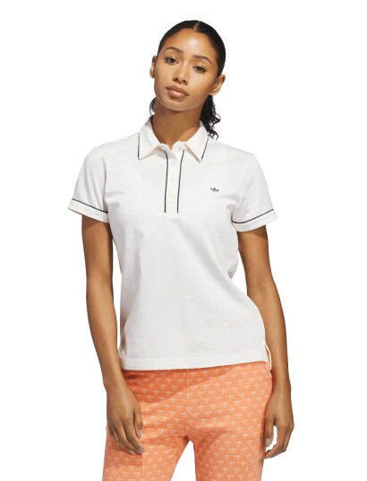 adidas Golf Originals F Solid Polo W   White   XS