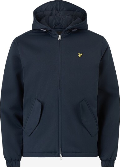 Lyle & Scott Jakke Padded Hooded Zip Through Jacket Blå