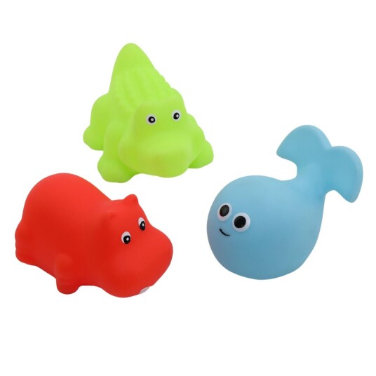 Rätt Start Bathtoys, Animal Family, 3-Pack - Multi/patterned - ONE SIZE